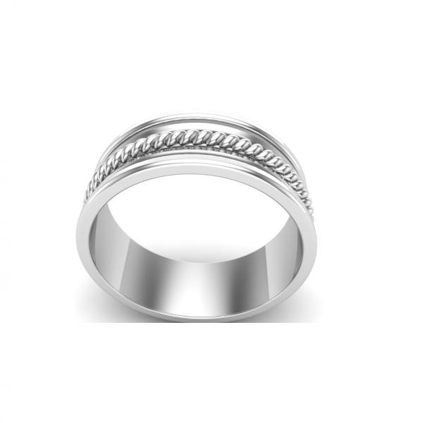 Bague anneau argent Latine